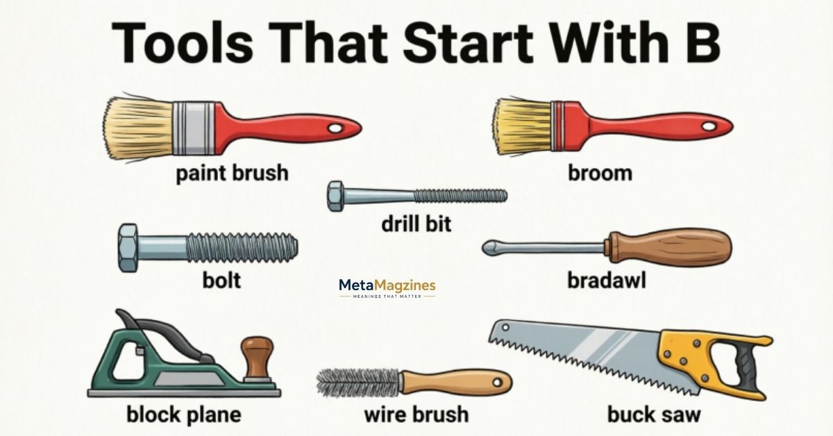 Tools That Start With B