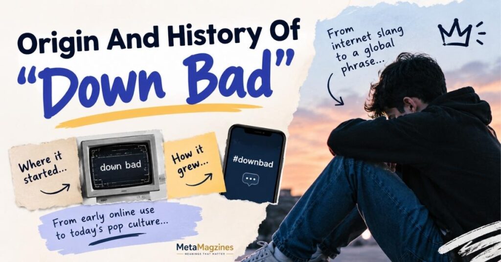 Origin And History Of “Down Bad”