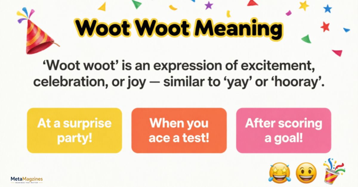 Woot Woot Meaning